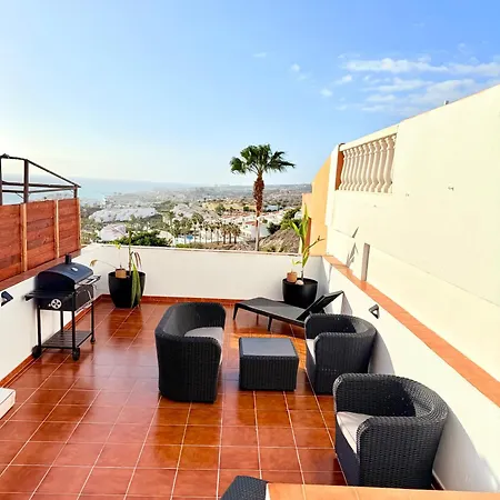 Costa Adeje Relax Y Vistas Al Mar Desde Terraza Apartament